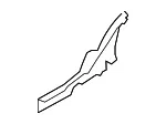 Seat Trim - Nissan (87325-JF00A) - view 3