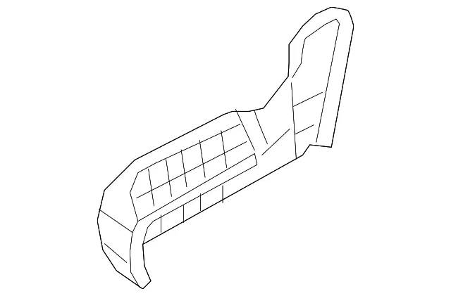 Front Seat Cushion Finisher Assembly - Nissan (87330-3LN0A)