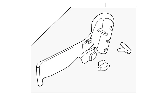 Seat Trim Panel - Nissan (87330-5MP0A)