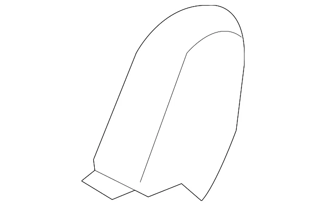 Seat Frame Trim Panel - Nissan (87331-3KA0D)