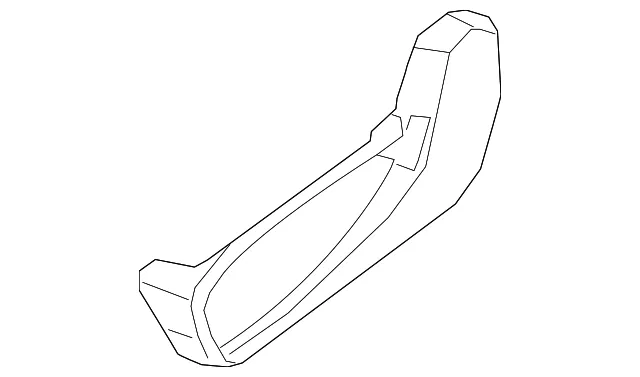 Front Seat Cushion Finisher, Inner Right - Nissan (87331-3LN0A)