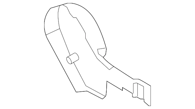 Front Seat Cushion Finisher, Inner Right - Nissan (87331-4JA0A)