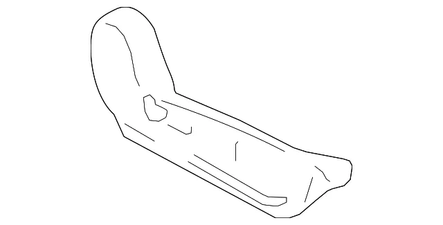 Cushion Shield - Driver's Side (LH) - Nissan (87331-5RB0A)