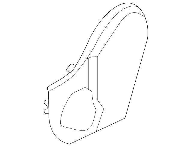 Seat Trim Panel - Nissan (87331-6TC0A)