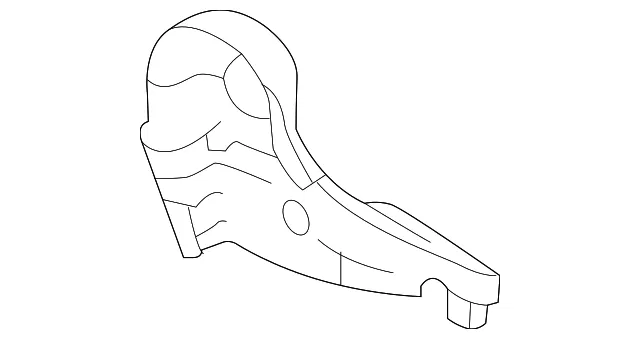 Seat Frame Trim Panel - Nissan (87331-9KN0A)