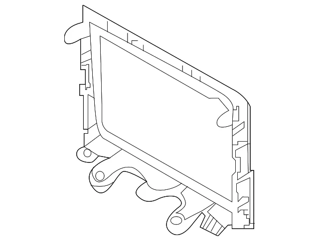 Trim Bezel - Nissan (87332-3ZD0A)