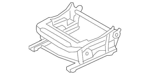 Cushion Frame - Nissan (87351-4BA0A) - view 2