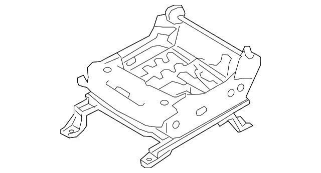 Seat Frame - Driver's Side (LH) - Nissan (87351-EZ12A)