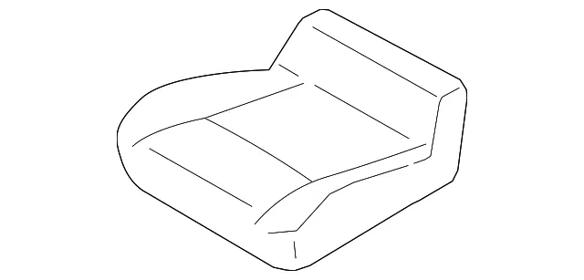 Front Seat Cushion Pad - Nissan (87361-3LM0A)