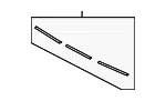 Tail Gate Trim Protector - Kia (87364-3W000) - view 6