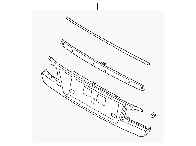 Trim Panel Assembly - Kia (87370-3C030)
