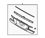 Trim Panel Assembly - Kia (87370-3C030) - view 3