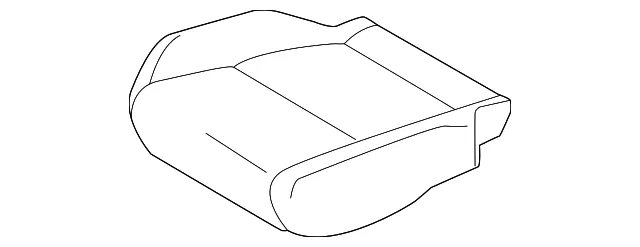 Cushion Cover - Nissan (87370-6RA3A)