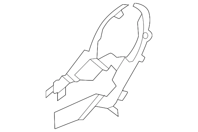 Seat Back Recliner Adjustment Mechanism Cover - Nissan (87374-4JC0A)