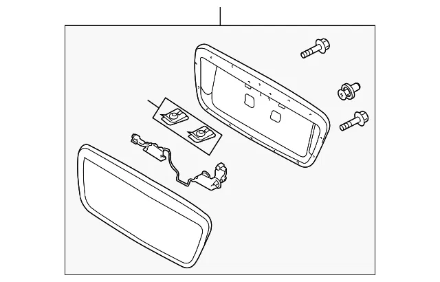 License Pocket - Kia (87380-3F001XX)