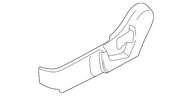 Seat Trim Panel - Nissan (87380-6LB0A)