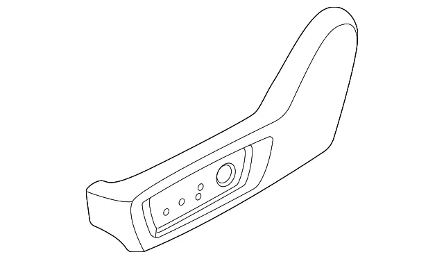 Seat Trim Panel - Nissan (87380-7BF1A)