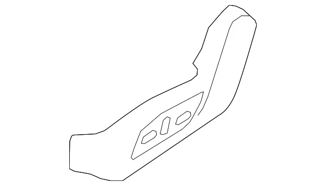 Seat Trim Panel - Nissan (87380-9UH0A)