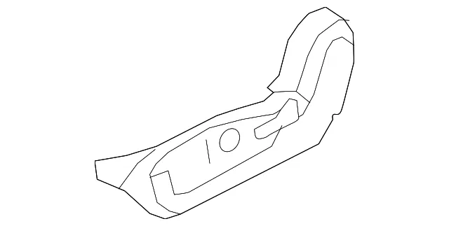 Cushion Shield - Passenger Side (RH) - Nissan (87381-5RB0A)
