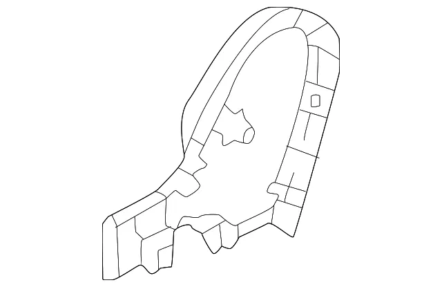 Seat Trim Panel - Nissan (87381-6RA1A)