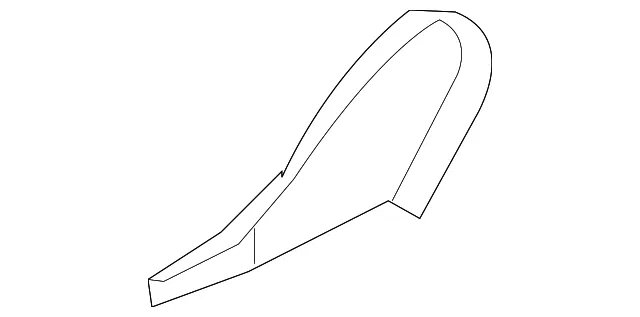 Seat Frame Trim Panel - Nissan (87381-CD010)