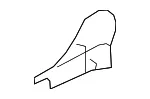 Seat Frame Trim Panel - Nissan (87381-JF00A) - view 3
