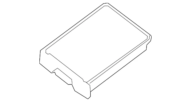 Seat Storage Drawer - Nissan (87390-1PA0A) - view 2