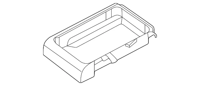 Under-Seat Tray Assembly - Nissan (87390-3LM0A)