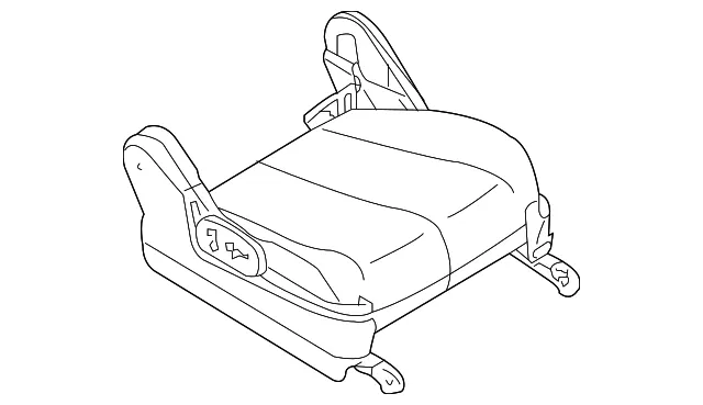 Cushion Assembly - Passenger Side (RH) - Nissan (873A2-CB21C)