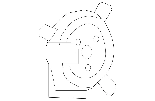 Temperature Controlled Seat Blower Motor - Nissan (873D5-1EJ0A)