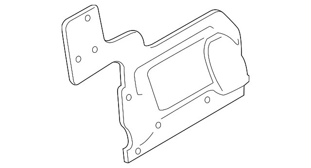Temperature Controlled Seat Blower Motor Bracket - Nissan (873D8-6JD1A)