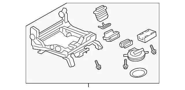 Seat Track - Nissan (87400-1EE0A)