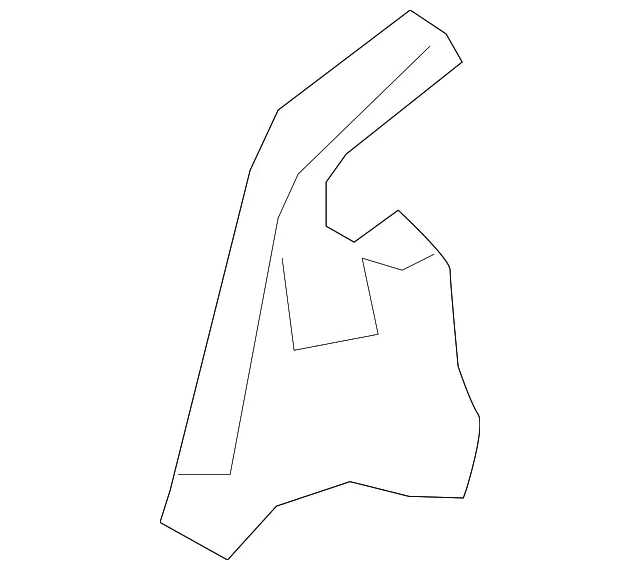 Seat Back Recliner Adjustment Mechanism Cover - Nissan (87405-3JC9D)