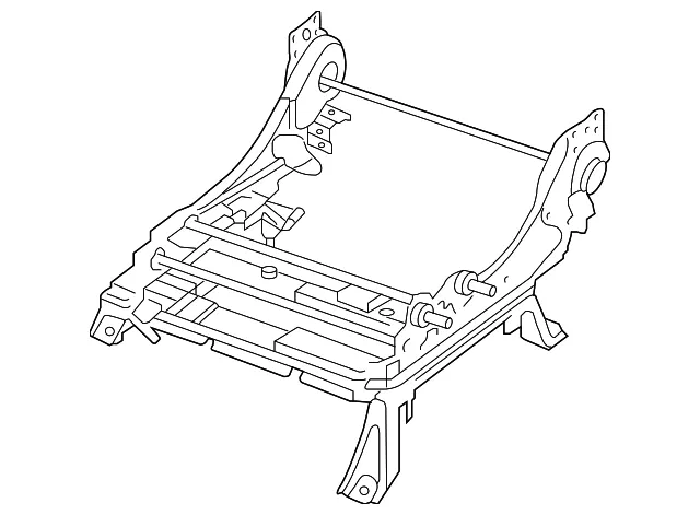 Seat Track Adjust Mechanism - Nissan (87450-9BG1A)