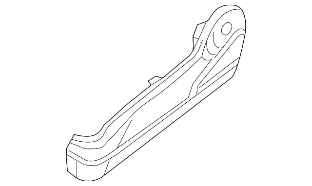 Seat Frame Trim Panel - Nissan (87455-1PA0A)