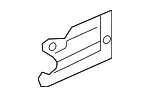 Cushion Frame Bracket - Nissan (87556-4BB3A) - view 3