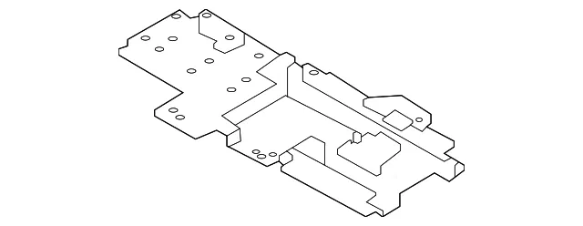 Seat Frame Bracket - Nissan (87556-6TD0A)