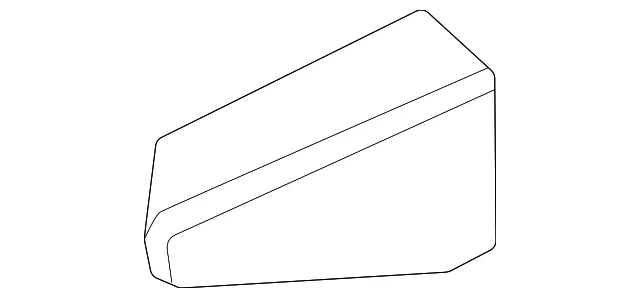 Front Seat Cushion Finisher Set - Nissan (87581-7LF0A)