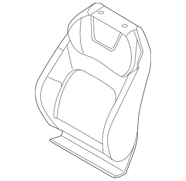 Seat Back Assembly - Nissan (87600-5BT3A)