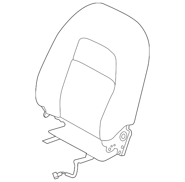 Seat Back Assembly - Nissan (87600-6CC5A)