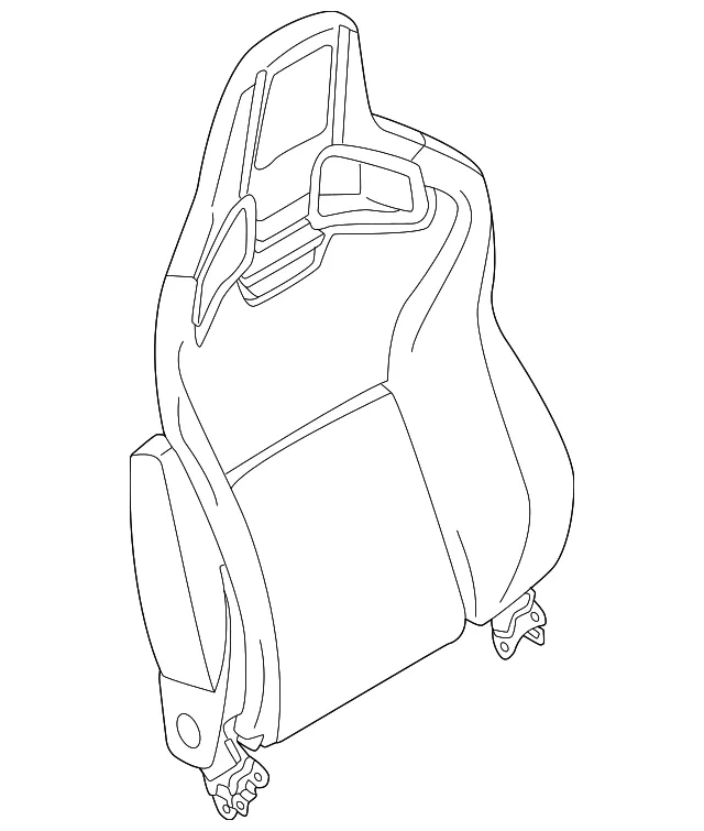 Seat Back Assembly - Nissan (87600-6GR0D)