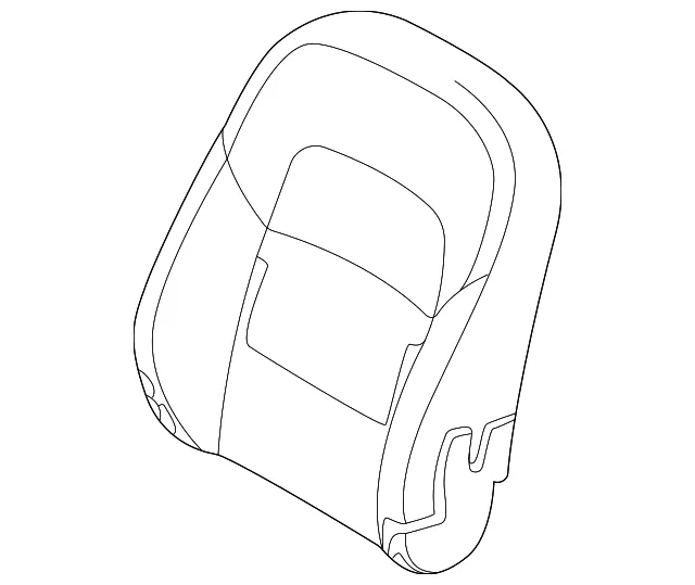 Seat Back Assembly - Nissan (87600-6LB2A)