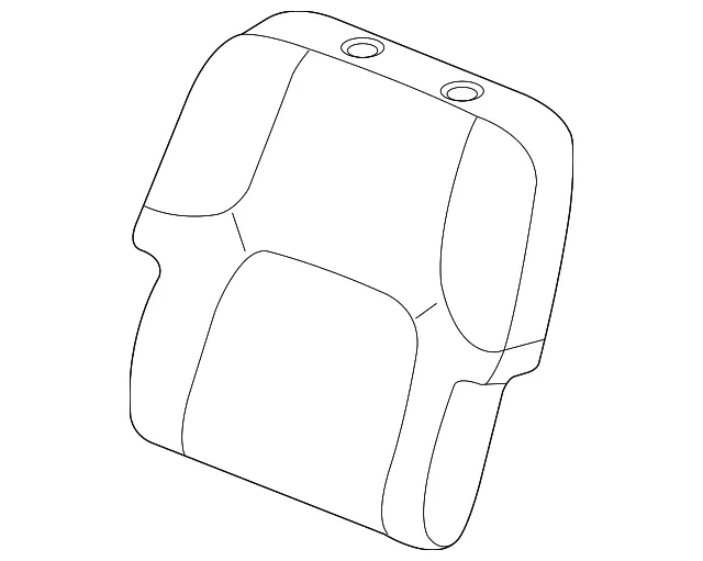 Seat Back Assembly - Nissan (87600-9BL7E)