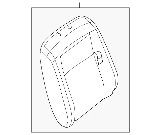 Seat Back Assembly - Nissan (87600-9JB3A)