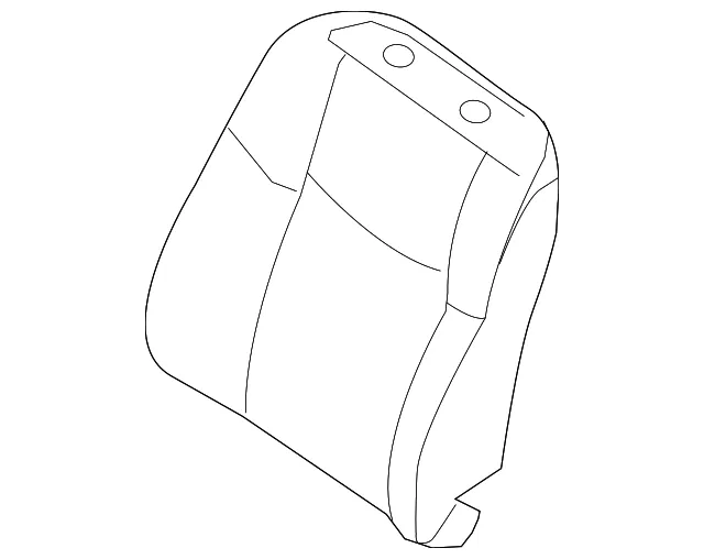 Seat Back Assembly - Nissan (87600-9UB4A)
