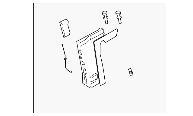 Seat Back Assembly - Nissan (87600-CF41C)