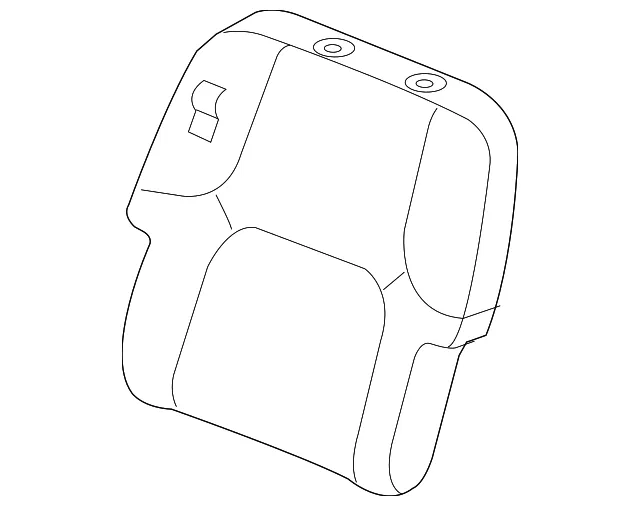 Seat Back Assembly - Nissan (87600-ZP95C)