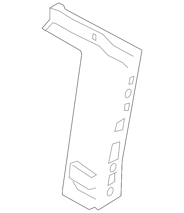 Seat Back Frame - Nissan (87601-1ED3A)