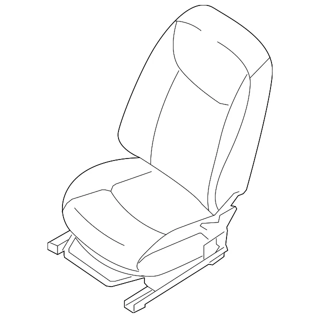 Seat Assembly - Nissan (87601-3YU2A)