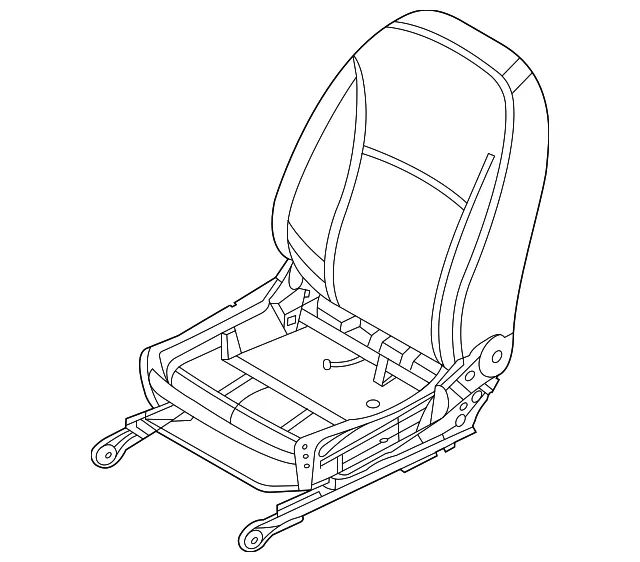 Seat Assembly - Nissan (87601-5EF0C)